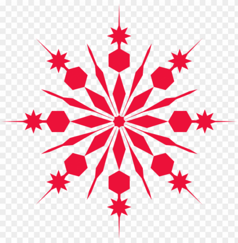 red snowflake background Transparent PNG graphics bulk assortment
