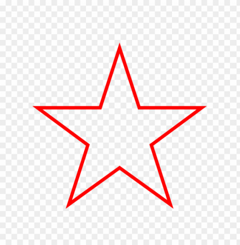  red star logo Transparent Background PNG Isolated Design - ae63e812