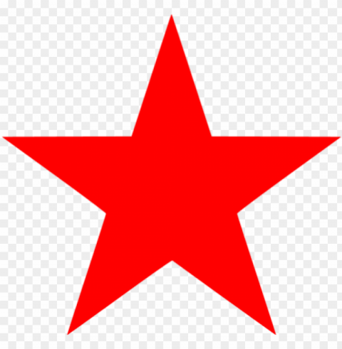 Red Star Logo Transparent PNG Image