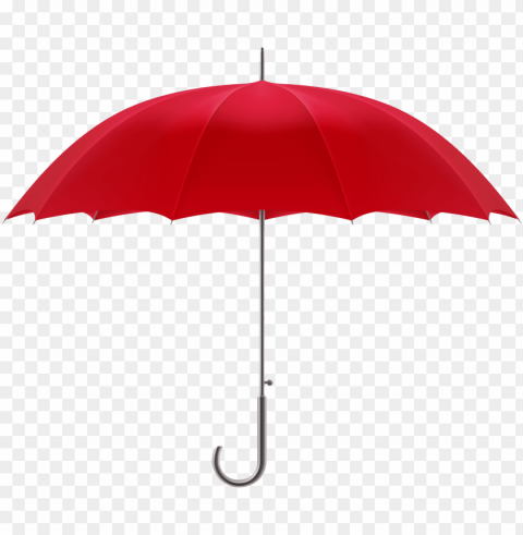 red umbrellas PNG Image with Transparent Background Isolation