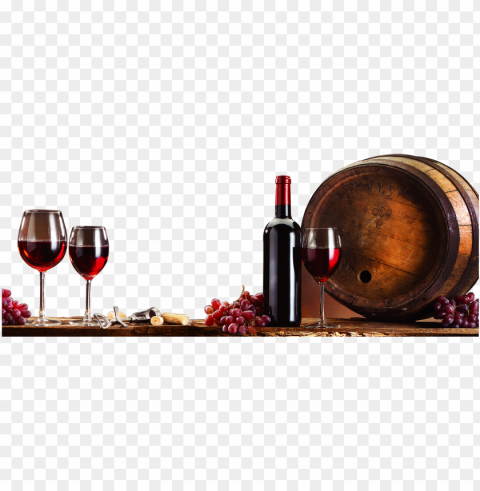 Red Wine Transparent PNG Image Isolation