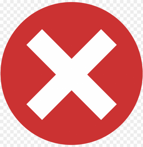 Red X In Circle - X Ico PNG Image With Transparent Isolated Graphic Element