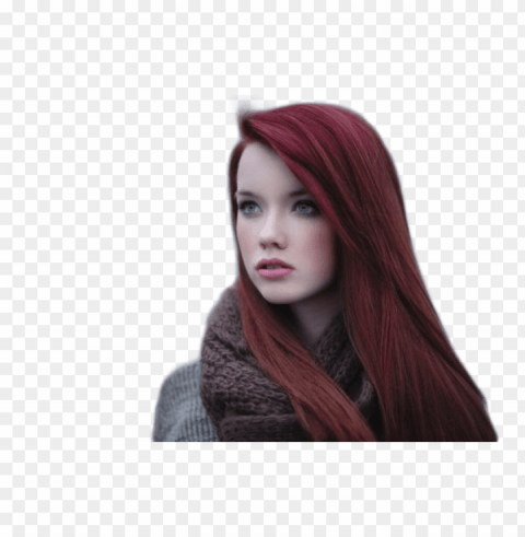 redhead Transparent Background PNG Isolated Art