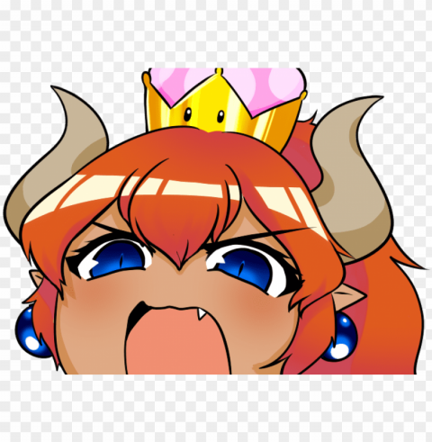 redhead bowsetteangry - bowsette meme PNG graphics with alpha transparency broad collection PNG transparent with Clear Background ID f0ba2b15