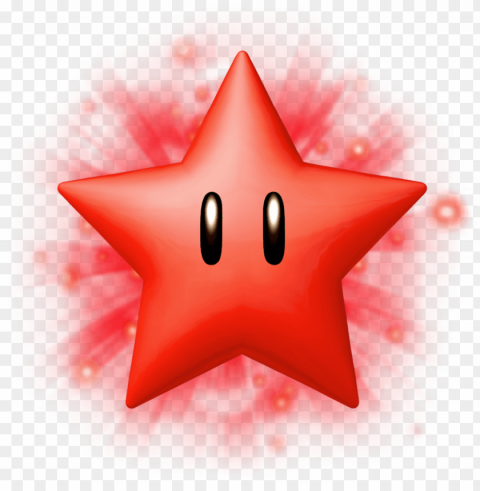 redstarsme - super mario red star Transparent PNG images complete package