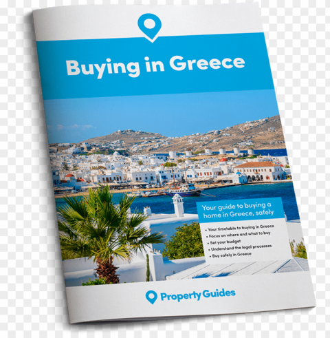 reece property guides cover - mykonos Isolated Artwork on HighQuality Transparent PNG