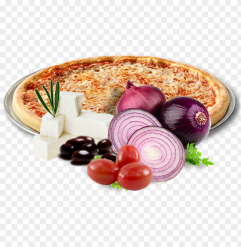 Reek Pizza - Pizza Transparent PNG Isolated Illustrative Element