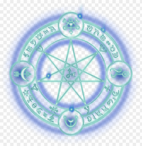 reen blue neon glow circle star witch witchcraft magic - circle magic circle transparent High-quality PNG images with transparency