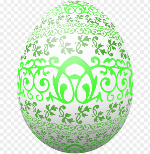 reen easter egg clipart - transparent easter eggs designs PNG images with alpha transparency diverse set