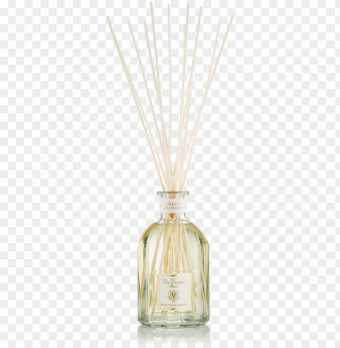 reen flowers room diffuser - perfume Isolated Graphic Element in HighResolution PNG