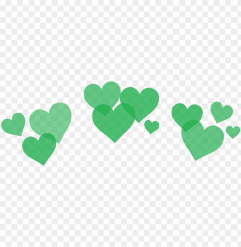 reen hearts - background heart crow PNG images with transparent layering PNG transparent with Clear Background ID dd566a84