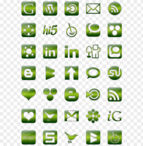 reen jelly social media icon pack by webtreatsetc - information si PNG for digital art