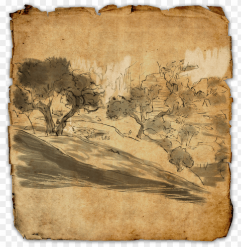 reen shade online elder scrolls treasure map - hew's bane treasure map eso Clean Background Isolated PNG Illustration