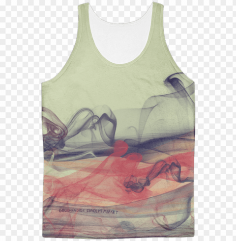 reen smoke tank top - active tank PNG images with high-quality resolution