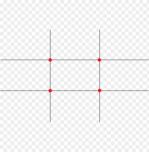 regla de los tercios sketchup - rule of thirds square PNG Object Isolated with Transparency