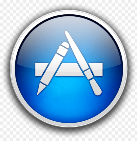 related pictures apple logo iconfree - app store mac Transparent PNG Isolated Element with Clarity