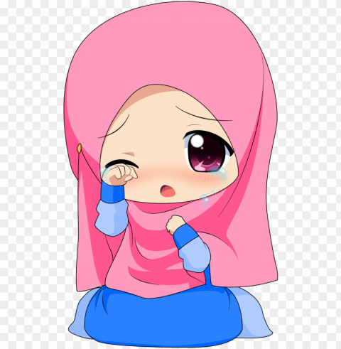related wallpapers - kartun muslimah Isolated Subject in Clear Transparent PNG