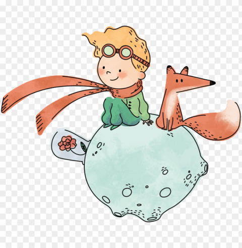 related wallpapers - little prince flat vector PNG pictures with no background