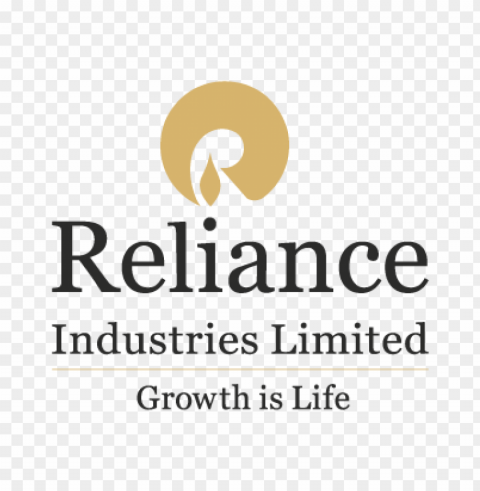 reliance industries limited vector logo Transparent PNG images set