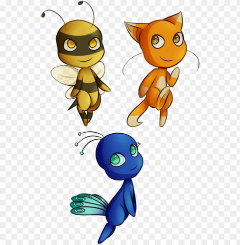 remaining kwami headcanons by backyardweed - bee kwami in miraculous ladybug PNG transparent photos comprehensive compilation