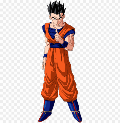 remember the gohan who styled on majin buu - dragon ball z gohan Clear background PNG clip arts
