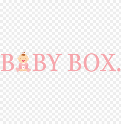 remium baby box for girl - orange Transparent PNG Image Isolation