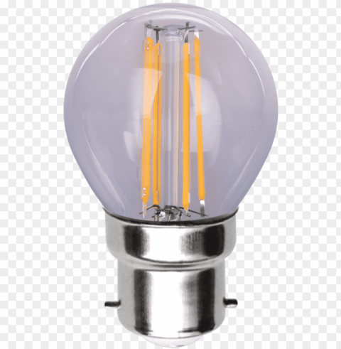 remium quality led filament bulb 4w bayonet warm Free download PNG images with alpha channel diversity