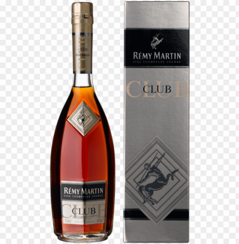 remy martin club 70cl - remy martin club cognac Isolated PNG Item in HighResolution