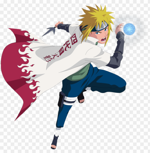 render minato namikaze - minato PNG Image with Clear Background Isolated