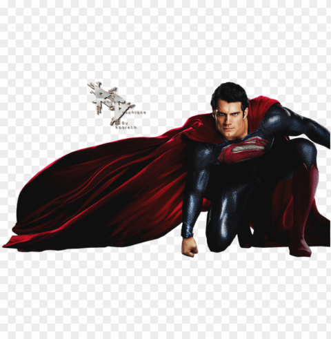 render superman man of steel cape rouge bleu - superman transparent PNG Image with Isolated Transparency