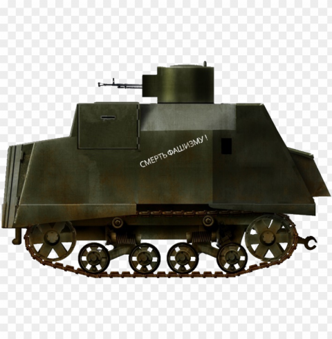 rendition of a ni improvised tank with a dshk only - tank Transparent PNG Isolated Graphic Design PNG transparent with Clear Background ID 40f69533