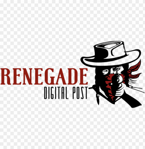 renegade digital post - photo editor logo PNG Image with Transparent Isolated Graphic