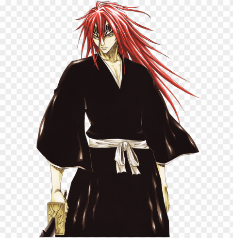 - renji abarai - tite kubo renji Clean Background Isolated PNG Icon