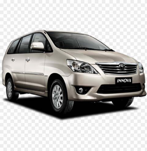 rent car with trained drivers - new toyota innova 2012 PNG with Isolated Object