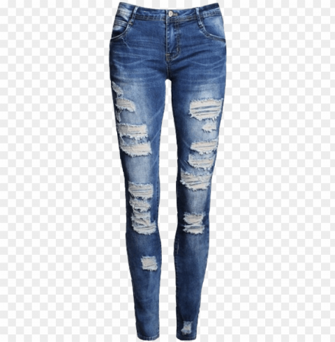 report abuse - female ripped skinny jeans Transparent PNG photos for projects