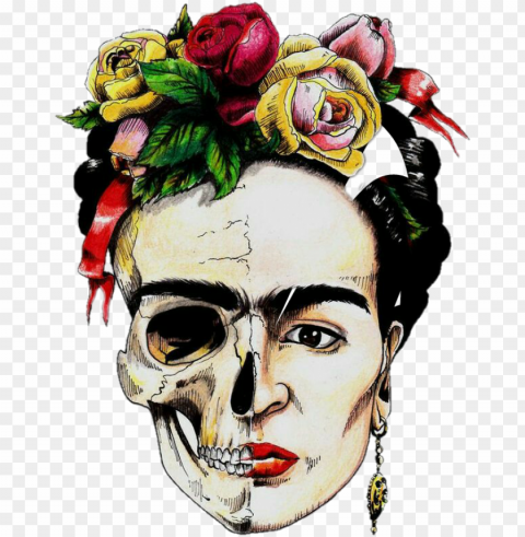 report abuse - frida kahlo PNG files with no backdrop wide compilation