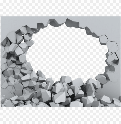 report abuse - hole in wall Transparent PNG Object with Isolation