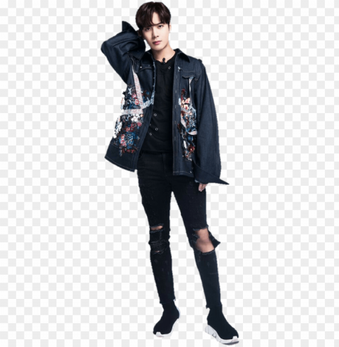 report abuse - jackson wang got7 sticker Isolated Design in Transparent Background PNG