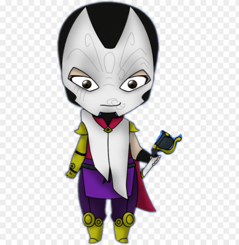 report abuse - jhin league of legends chibi PNG for Photoshop