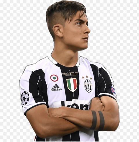 report abuse - juventus paulo dybala Transparent Cutout PNG Isolated Element