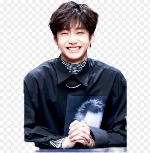 report abuse - monsta x hyungwon smili HighQuality Transparent PNG Isolated Artwork