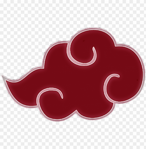 report abuse - naruto akatsuki cloud Isolated Object in HighQuality Transparent PNG