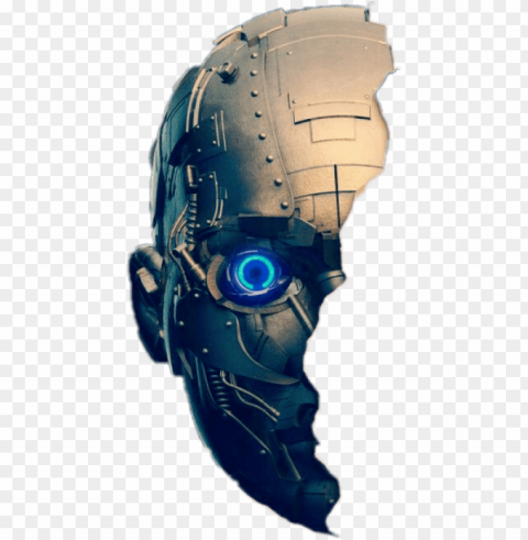 report abuse - picsart robot face PNG Image with Transparent Isolated Design