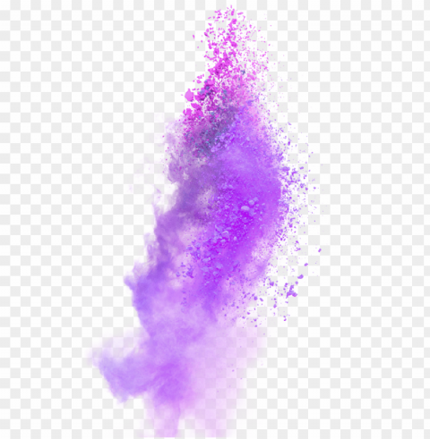 report abuse - purple powder explosion PNG Image with Transparent Isolation