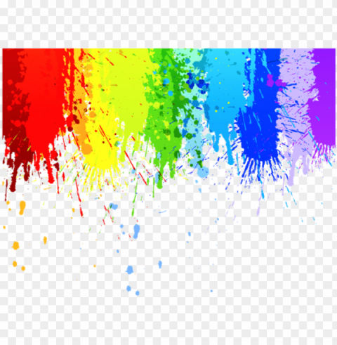 report abuse - rainbow paint splatter Transparent PNG images database