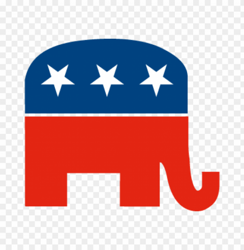 republican vector logo download free PNG with Isolated Transparency