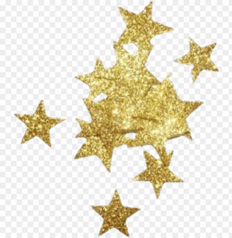 requested by @oh-abbie hope you like it - gold glitter star Isolated Item on HighQuality PNG