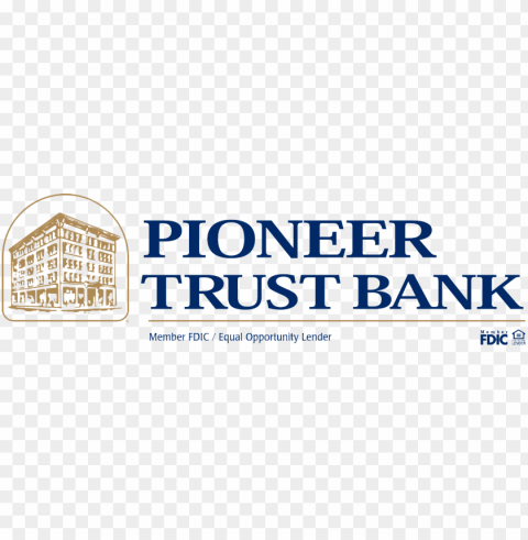 resented by - pioneer trust bank logo PNG Graphic with Clear Isolation