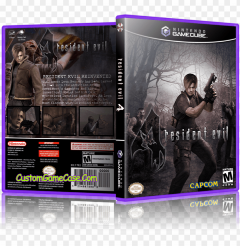 resident evil 4 wii cover - resident evil 4 wii version prima official game Isolated Character on HighResolution PNG