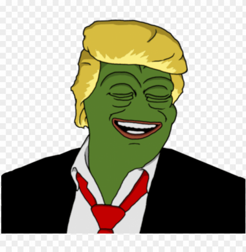 resident trump as pepe the fascist frog - pepe the fro PNG with isolated background